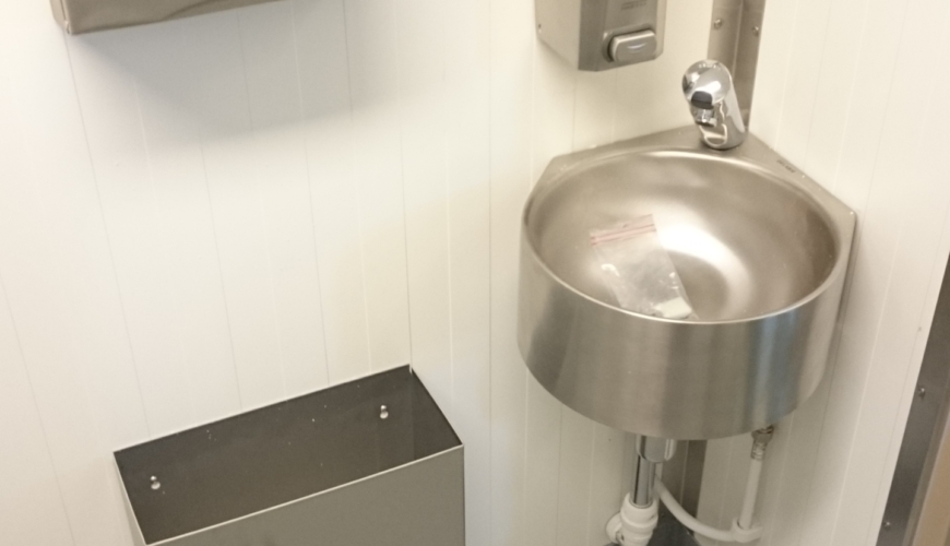 Toilet container